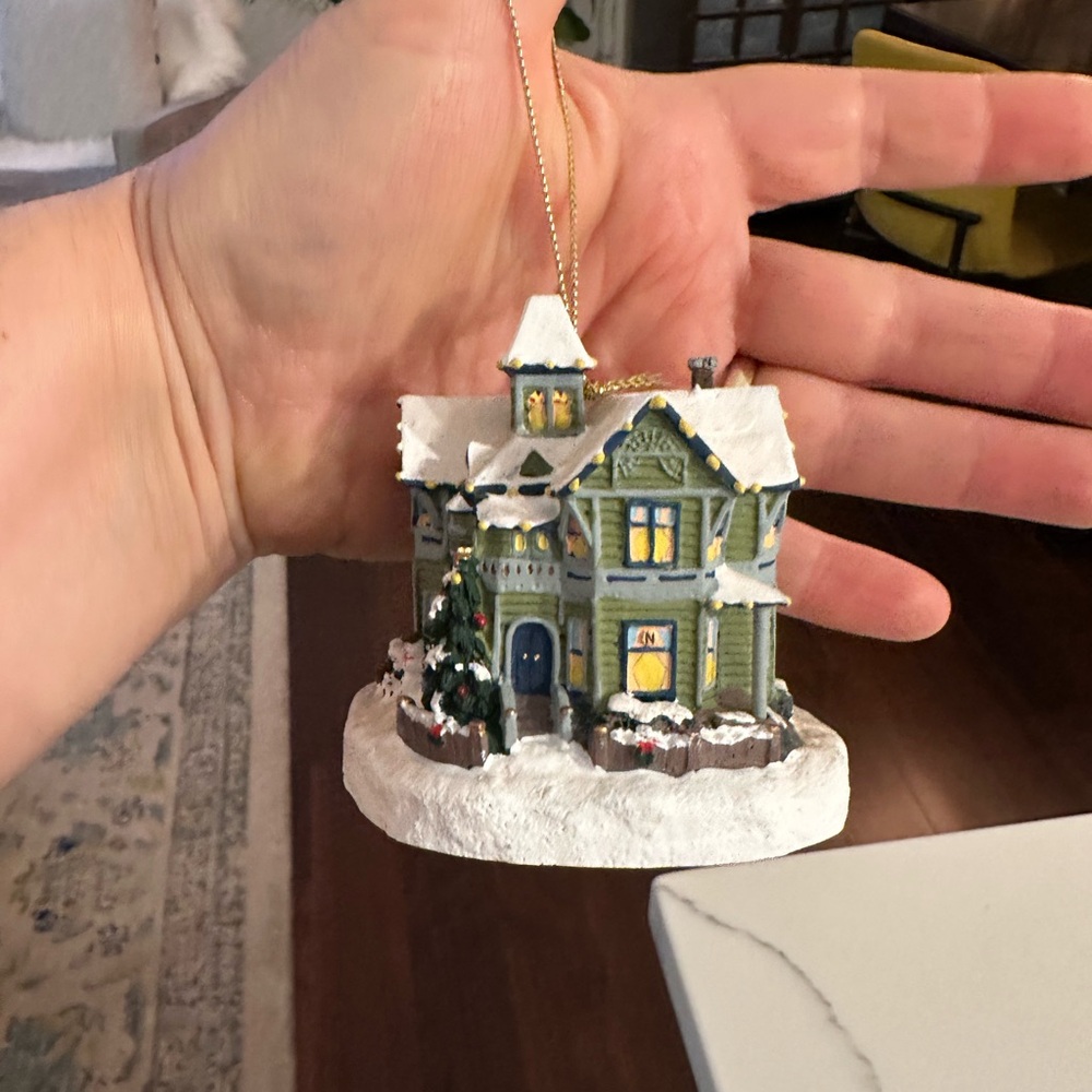 Thomas Kincade ornament !